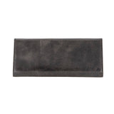 Hakiki Deri Gözlük Kılıfı TN18 Gri - Smart