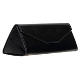 Hakiki Deri Gözlük Kılıfı RST1 Siyah - Smart