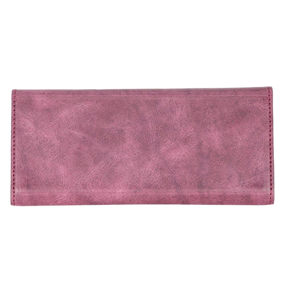 Hakiki Deri Gözlük Kılıfı TN6 Mor - Smart