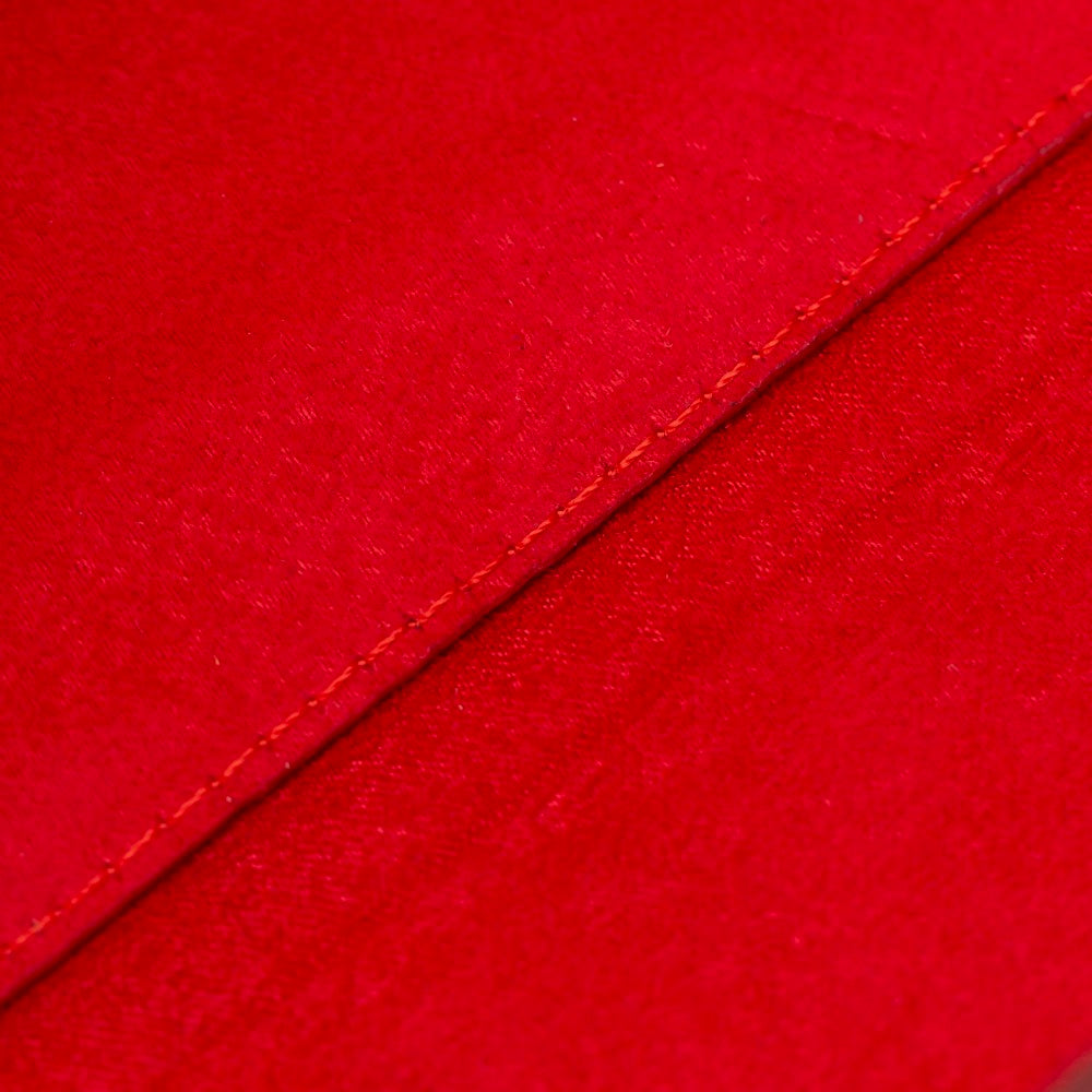 Hakiki Deri Gözlük Kılıfı V4EF Kırmızı - Smart