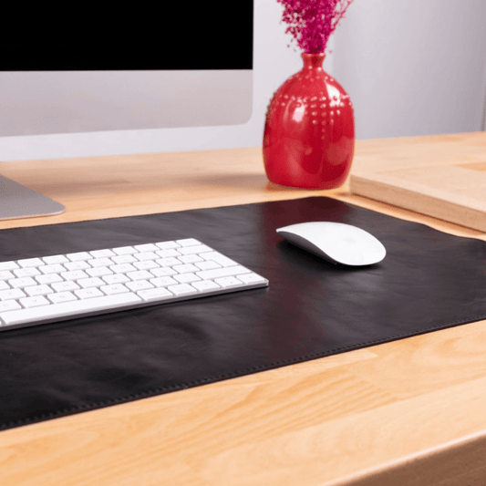 Leather Table Mat 80*37cm RST1 Black