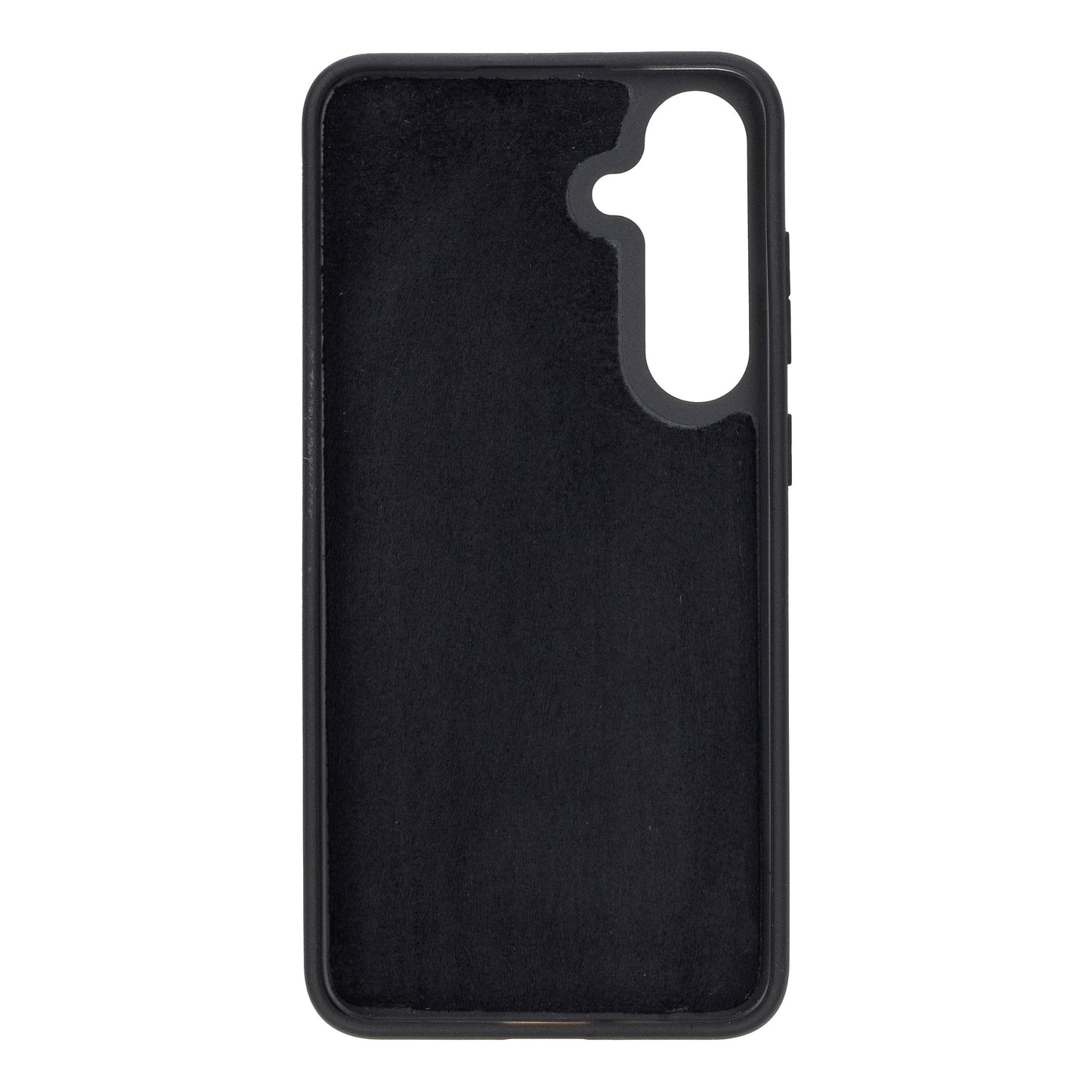 Samsung Galaxy S24 Plus Compatible, Leather Wallet Case, Glossy Black