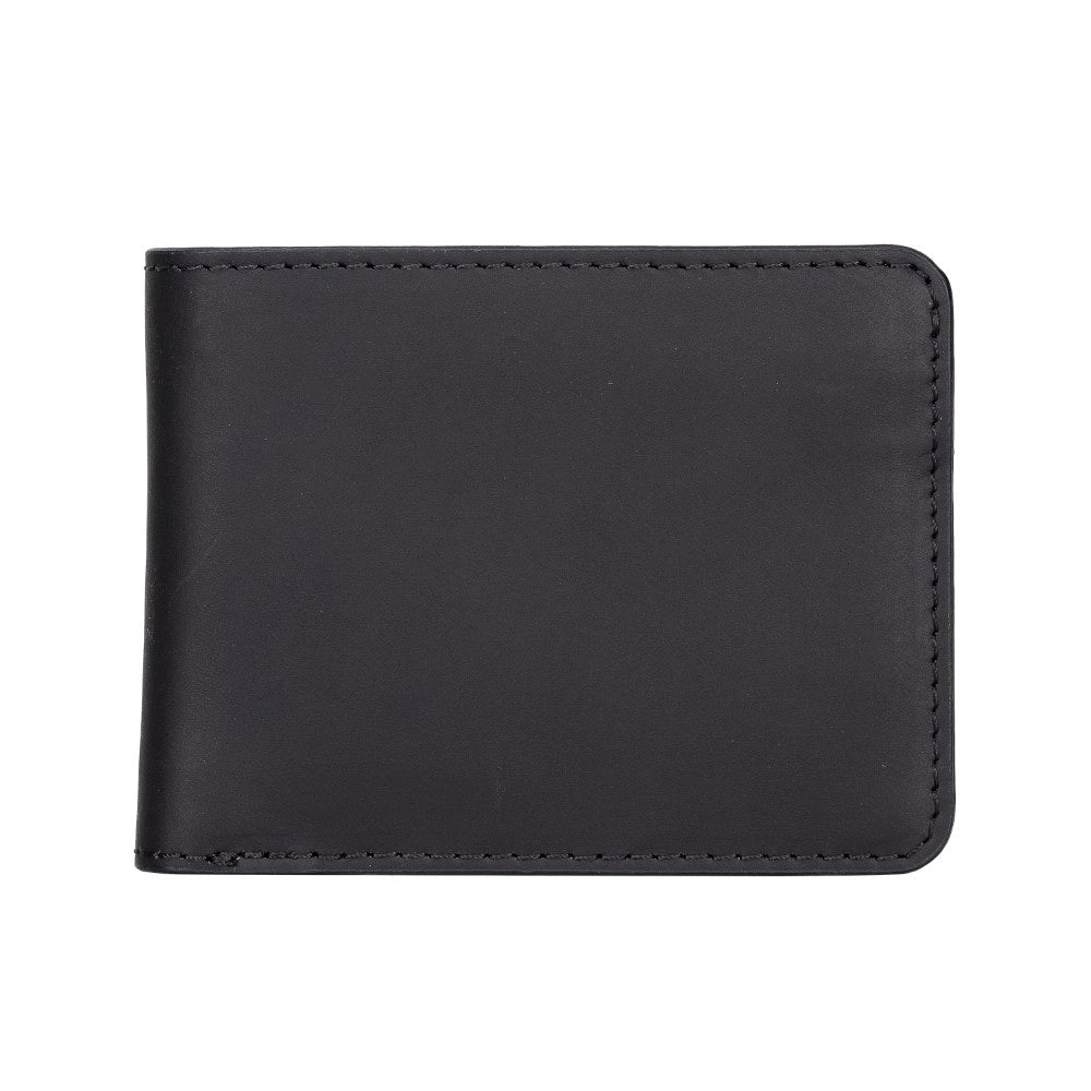 Pier Wallet, 8 Card Compartments, Rustic Black