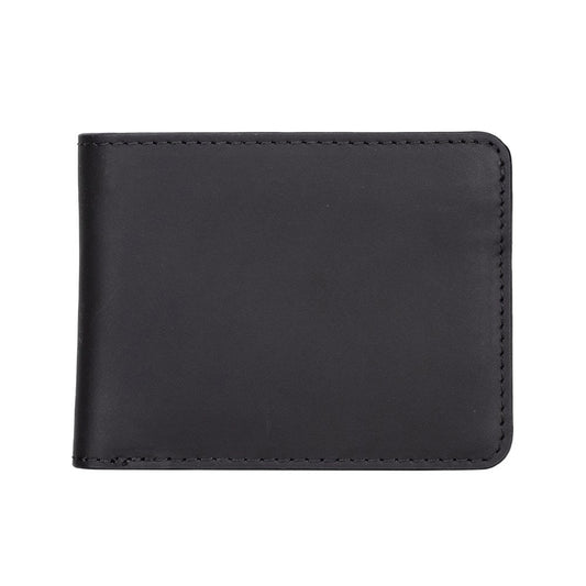 Pier Wallet, 8 Card Compartments, Rustic Black