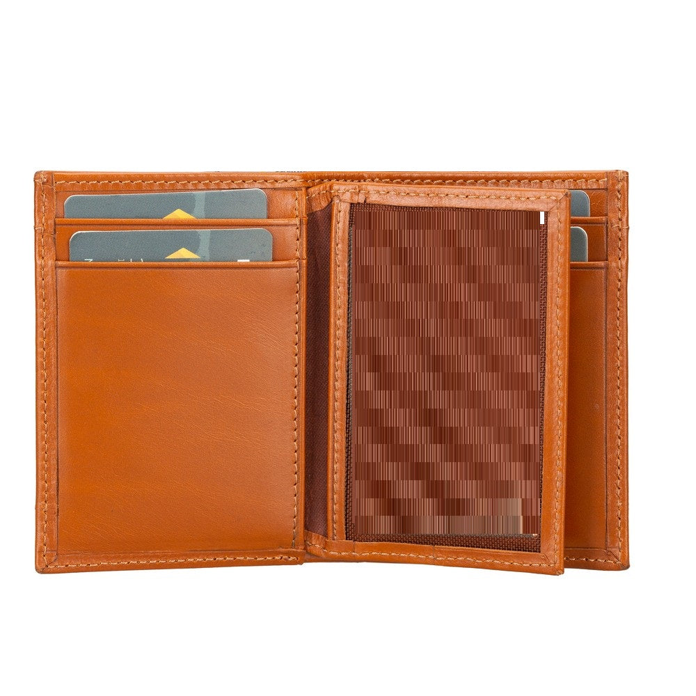 Effect Rustic Tan Wallet and Keychain Bundle