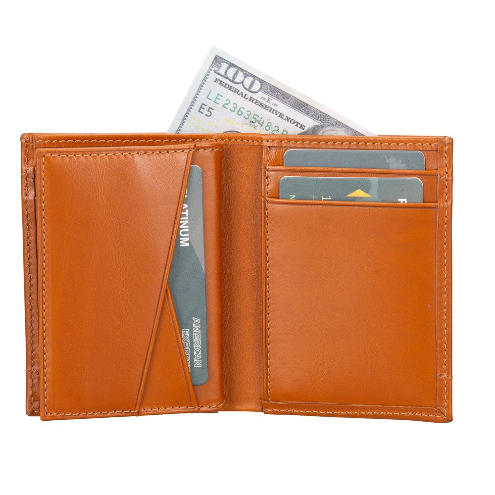 Effect Rustic Tan Wallet and Keychain Bundle