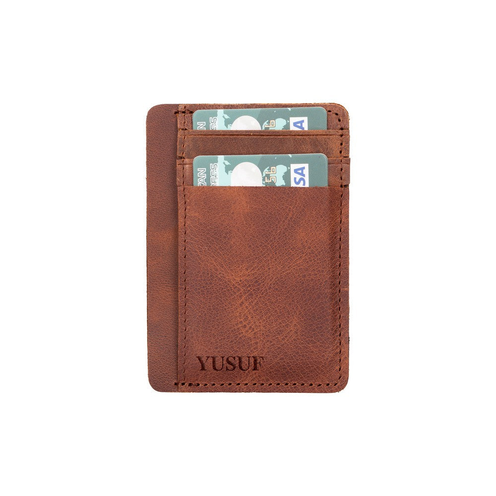 Parma Leather Card Holder TN3 Brown