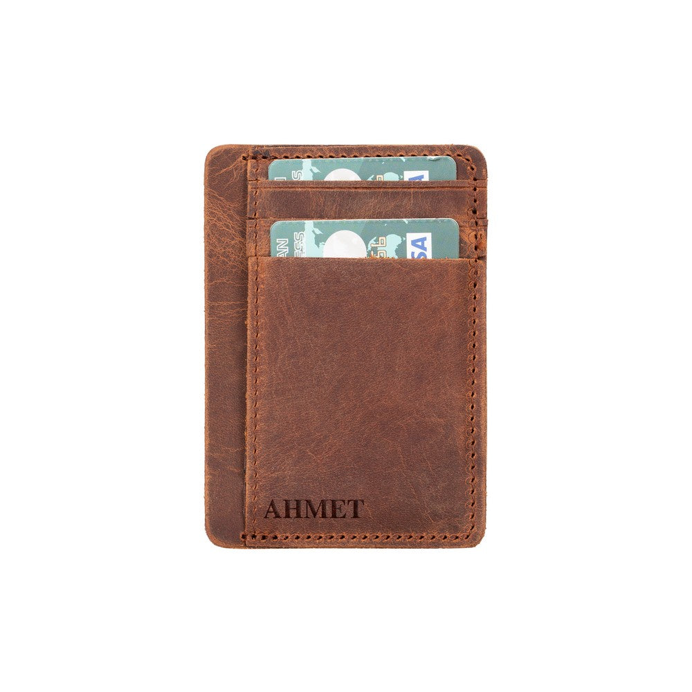 Parma Leather Card Holder TN2 Tan