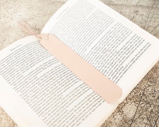 Leather Bookmark, Powder