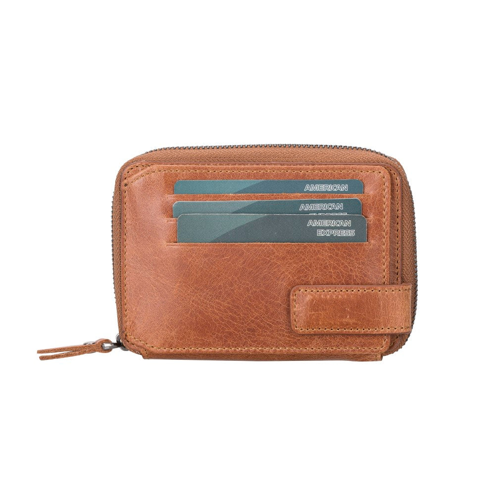 Lugano Leather Wallet AS3 Tan