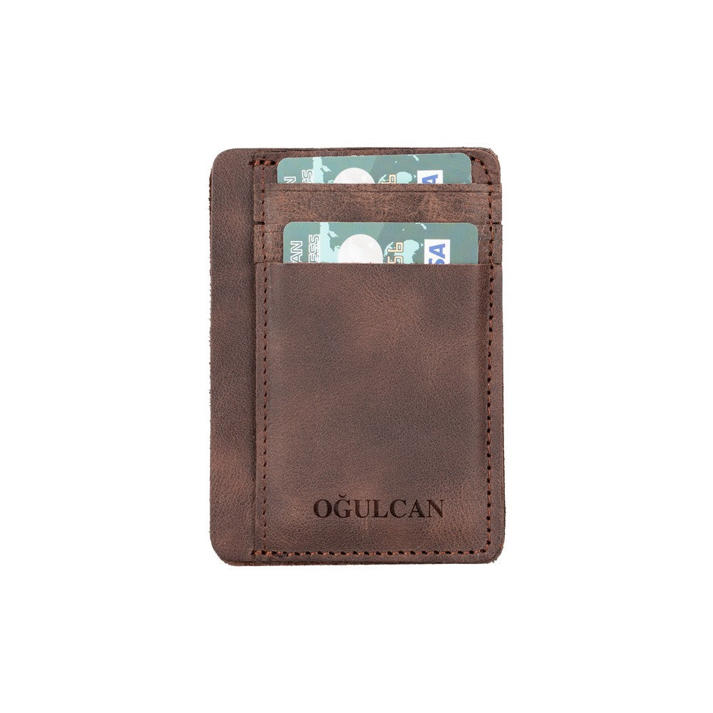 Parma Leather Card Holder G2 Brown