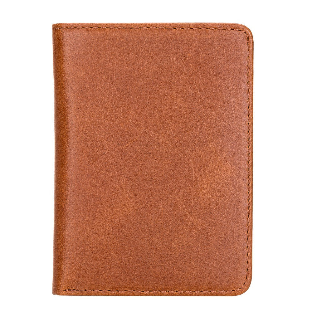 Simon Wallet, 7 Card Compartments, Tan