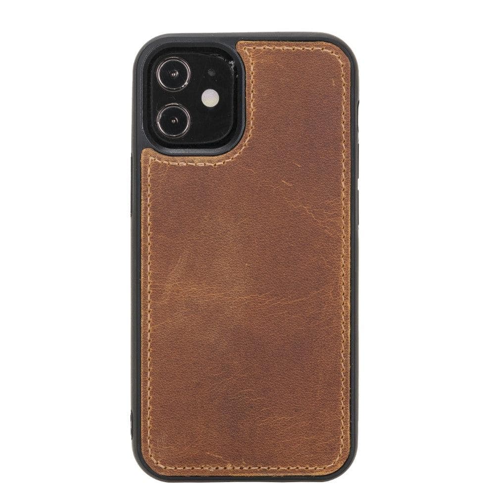 Apple iPhone 11 Compatible Leather Wallet Case G6 Brown