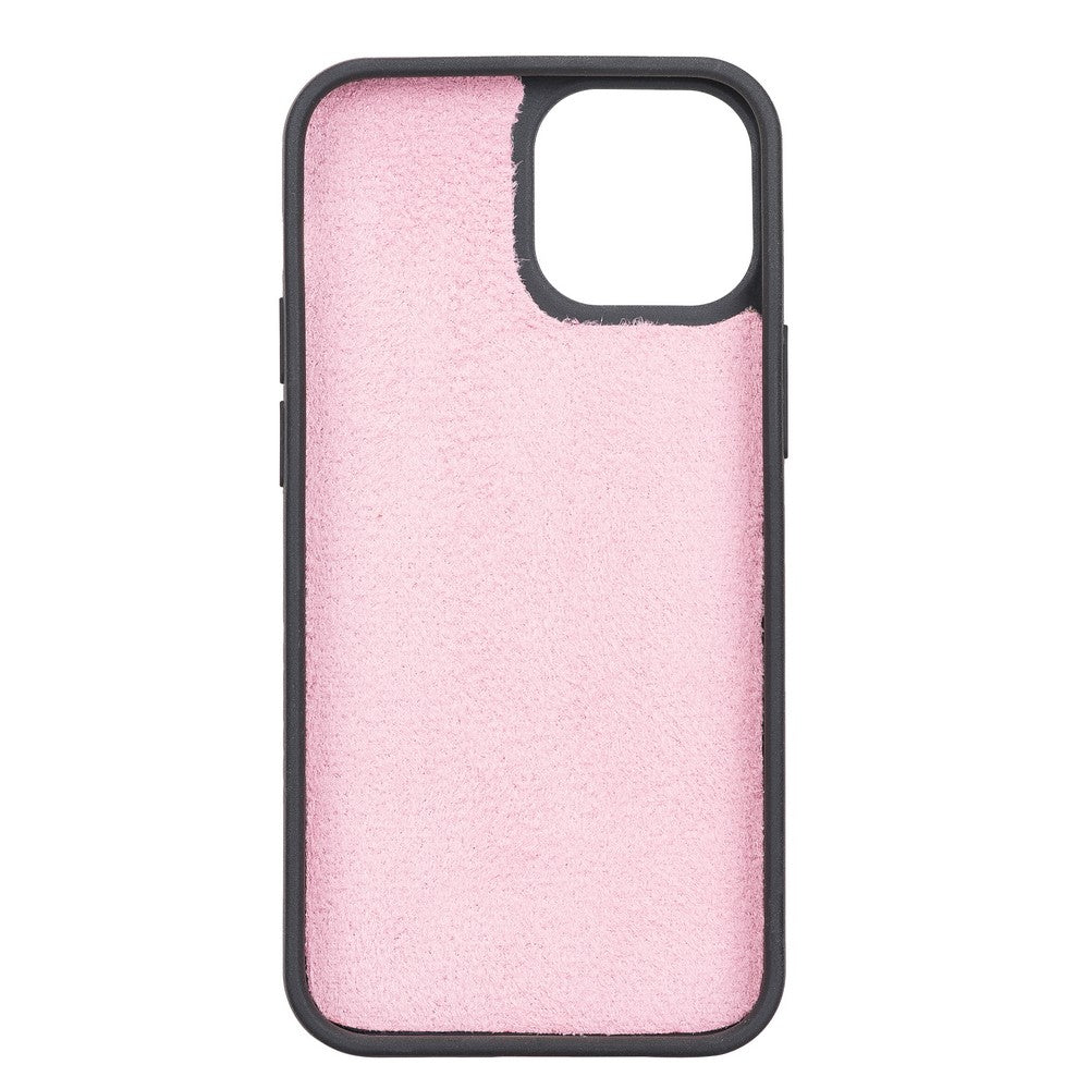 Apple iPhone 13 Mini Compatible Leather Wallet Case NU2 Pink