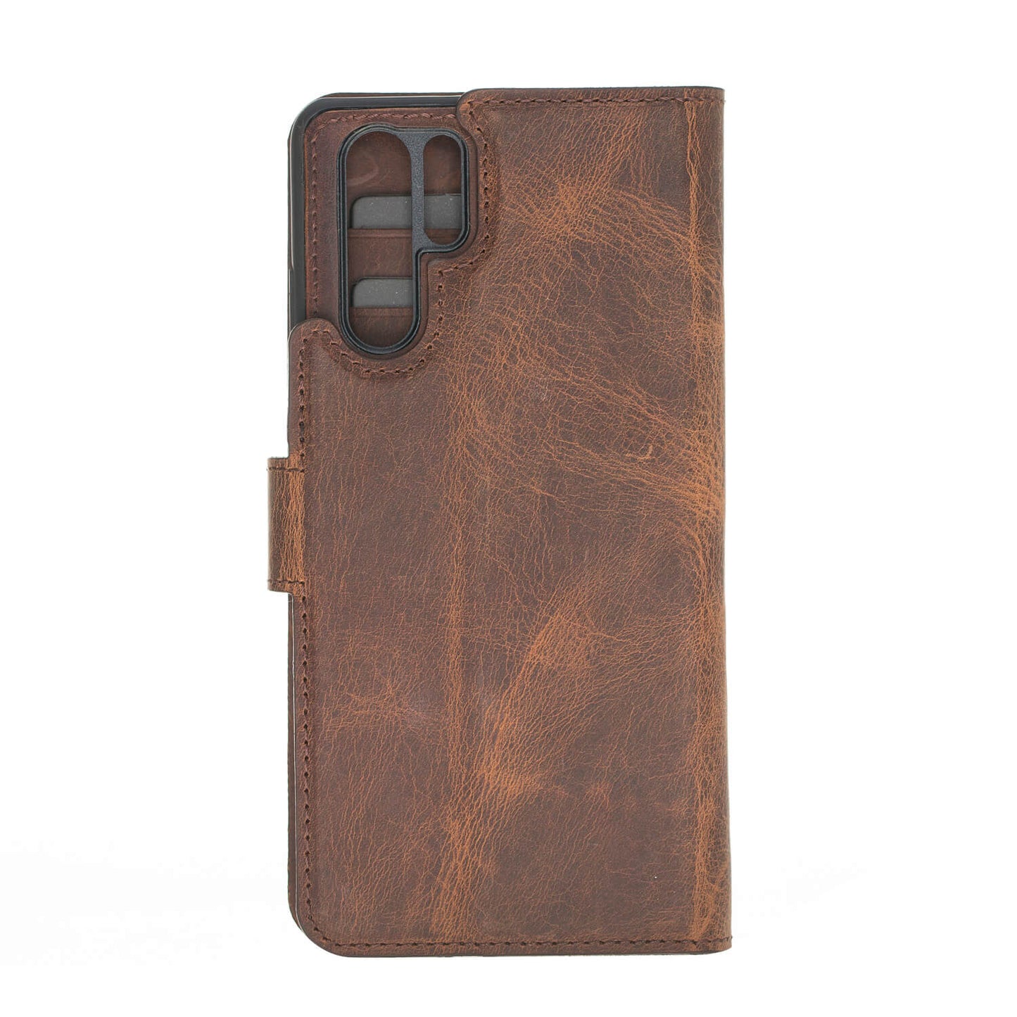 Huawei P30 Compatible Leather Wallet Case G2 Antique Brown