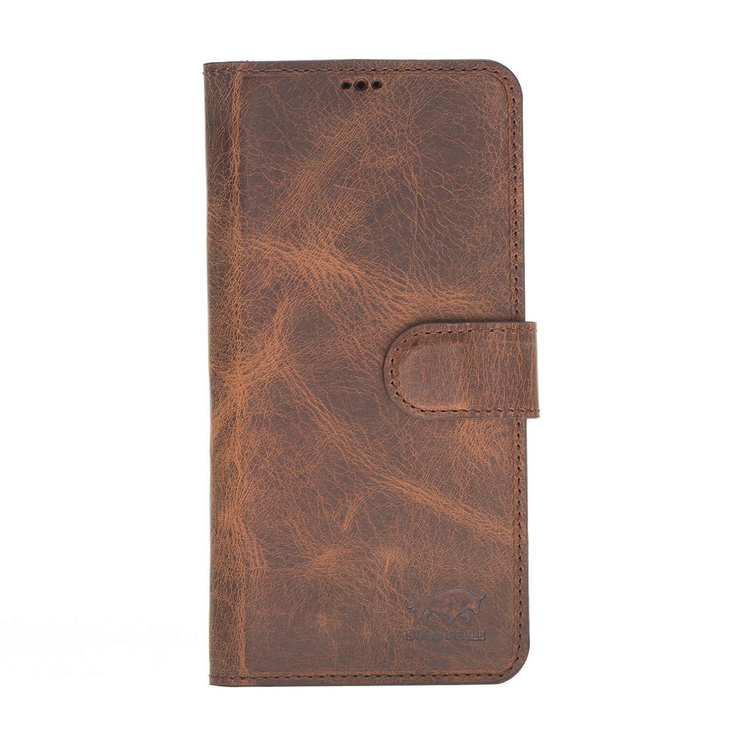 Huawei P30 Compatible Leather Wallet Case G2 Antique Brown