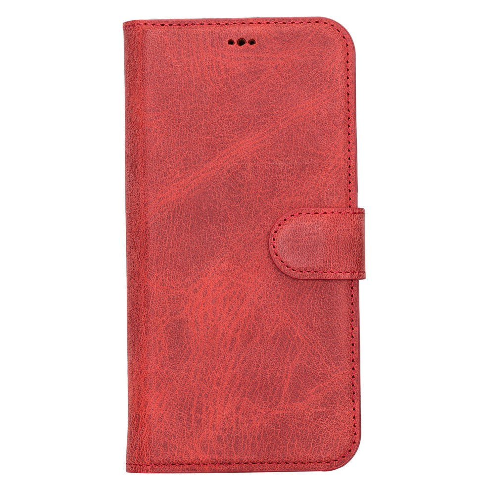 Apple iPhone 13 Pro Max Compatible Leather Wallet Case Liluri G4