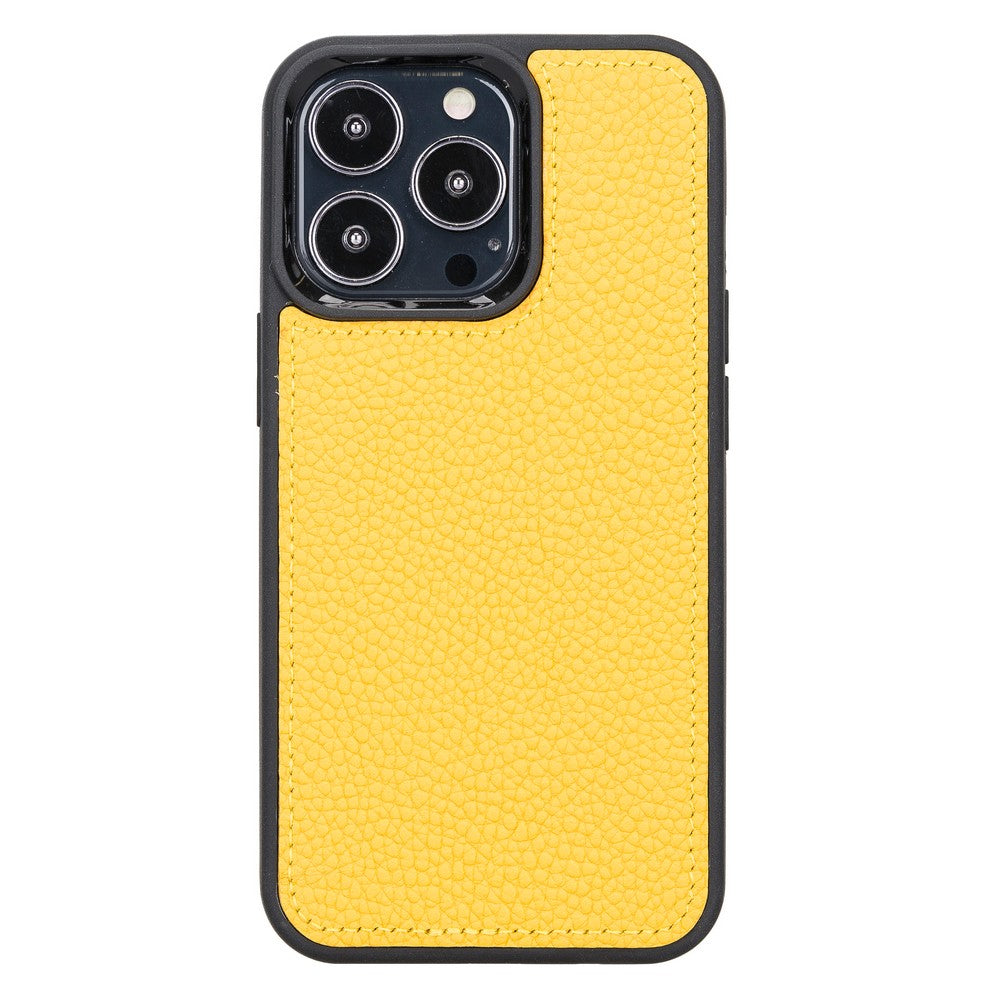 Apple iPhone 13 Pro Compatible Leather Wallet Case FL12 Yellow