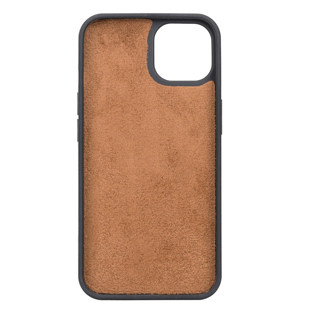 Apple iPhone 13 Compatible Leather Wallet Case G19 Tan