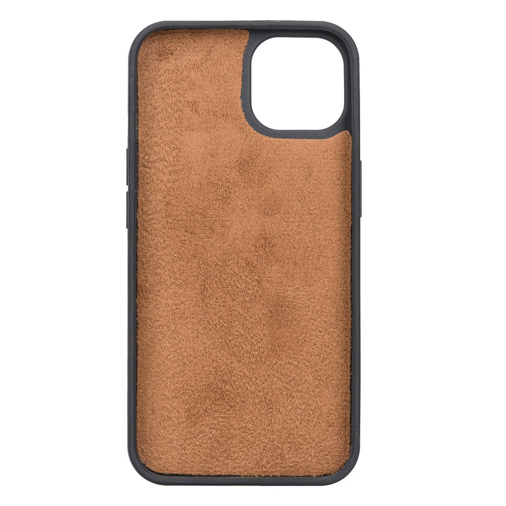 Apple iPhone 13 Compatible Leather Wallet Case G2 Brown