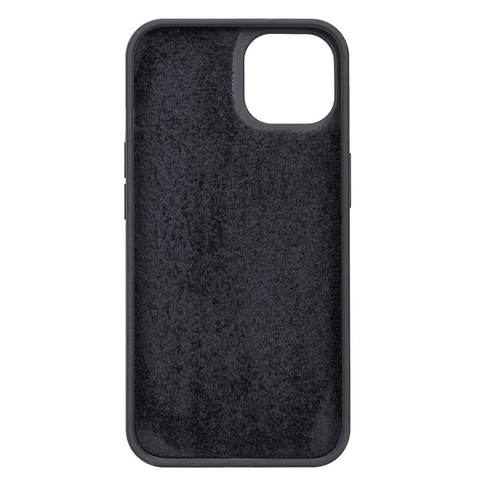 Apple iPhone 13 Compatible Leather Wallet Case RST1 Black