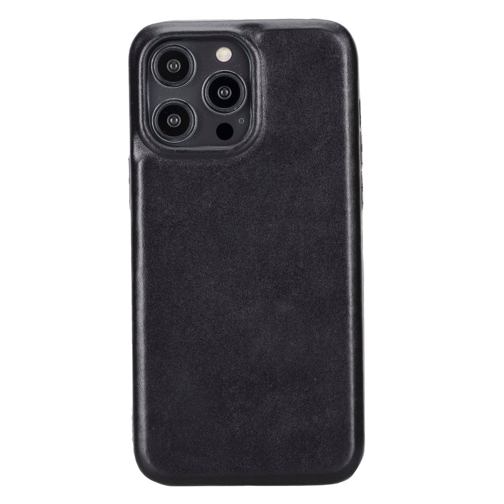 Apple iPhone 14 Pro Max Compatible Leather Back Cover ROCK RST1