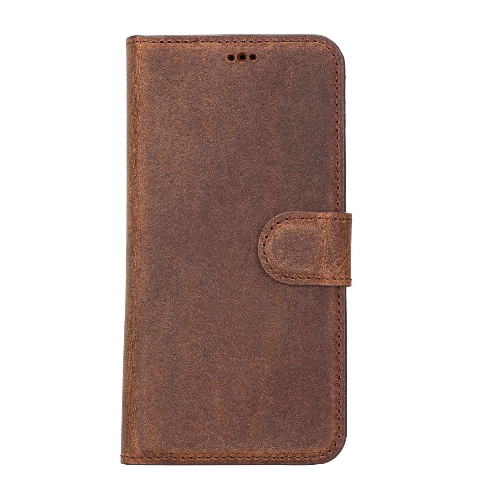 Apple iPhone 14 Pro Compatible Leather Wallet Case MWWN G2 Brown