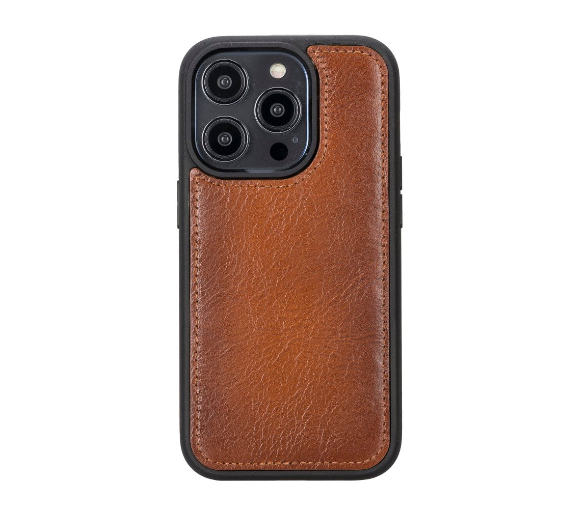 Apple iPhone 14 Pro Compatible Leather Wallet Case MWWN RST2EF Brown