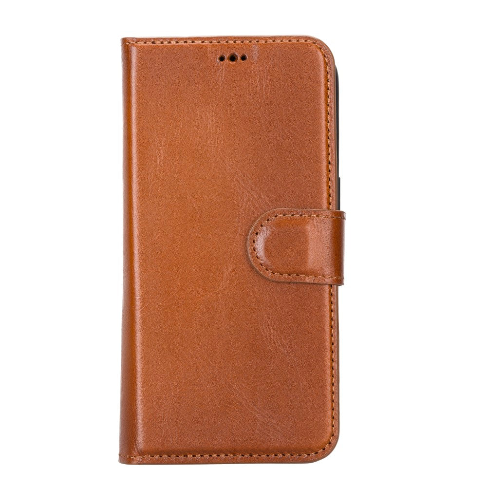 Apple iPhone 14 Pro Compatible Leather Wallet Case MWWN RST2EF Brown