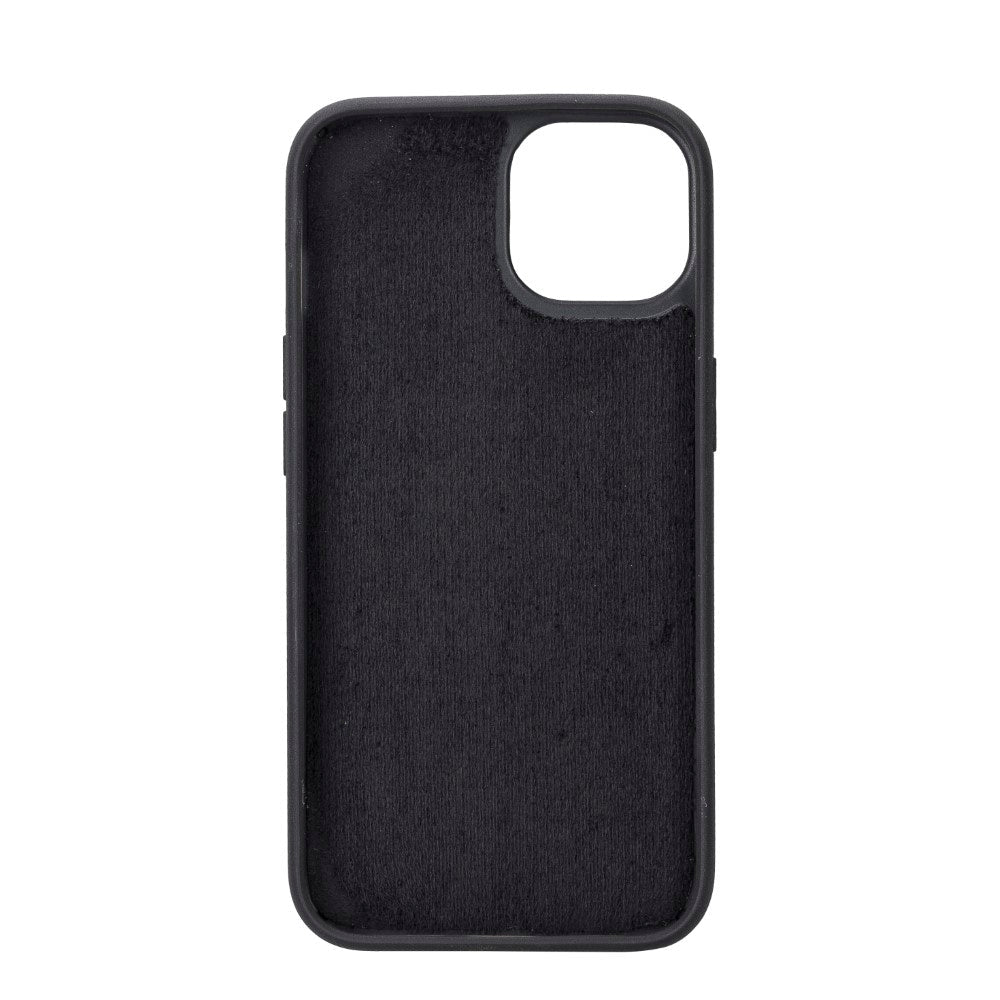 Apple iPhone 14 Compatible Leather Wallet Case MWWN RST1 Black