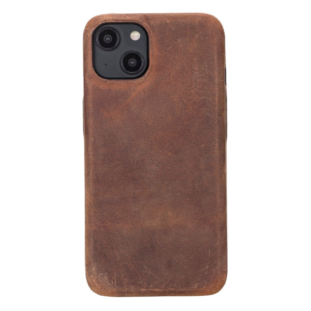 Apple iPhone 14 Compatible Leather Back Cover ROCK G2