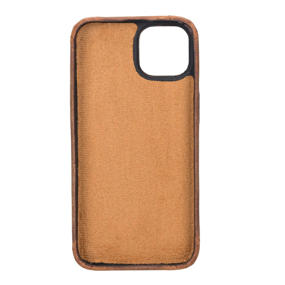 Apple iPhone 14 Compatible Leather Back Cover ROCK G2