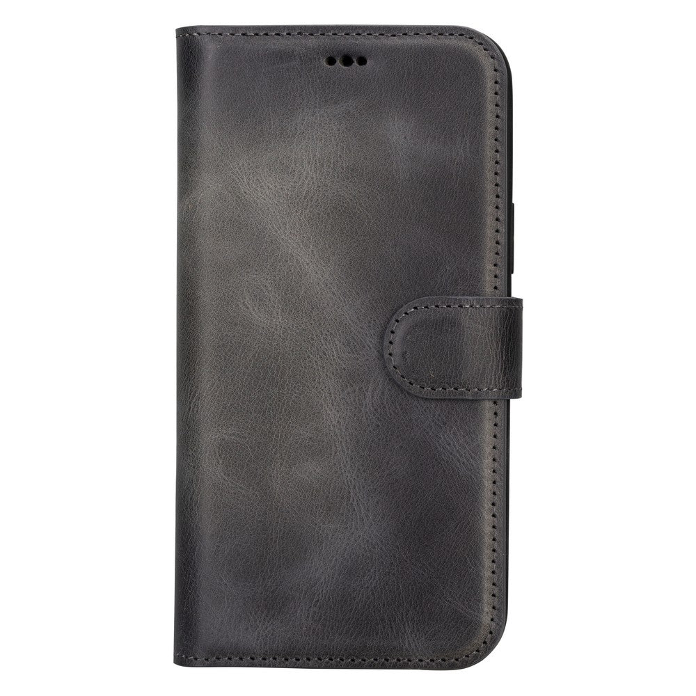 Apple iPhone 15 Plus Compatible Leather Wallet Case