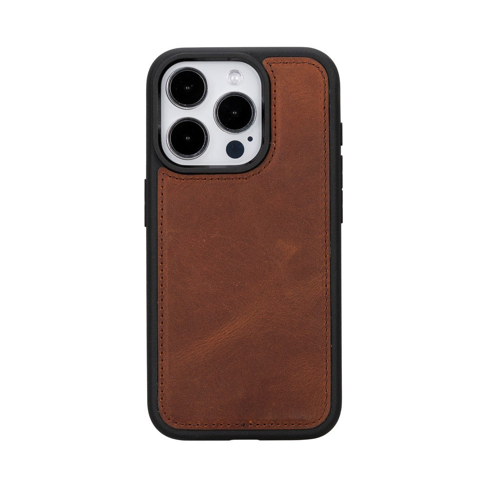 Apple iPhone 15 Pro Compatible Leather Wallet Case