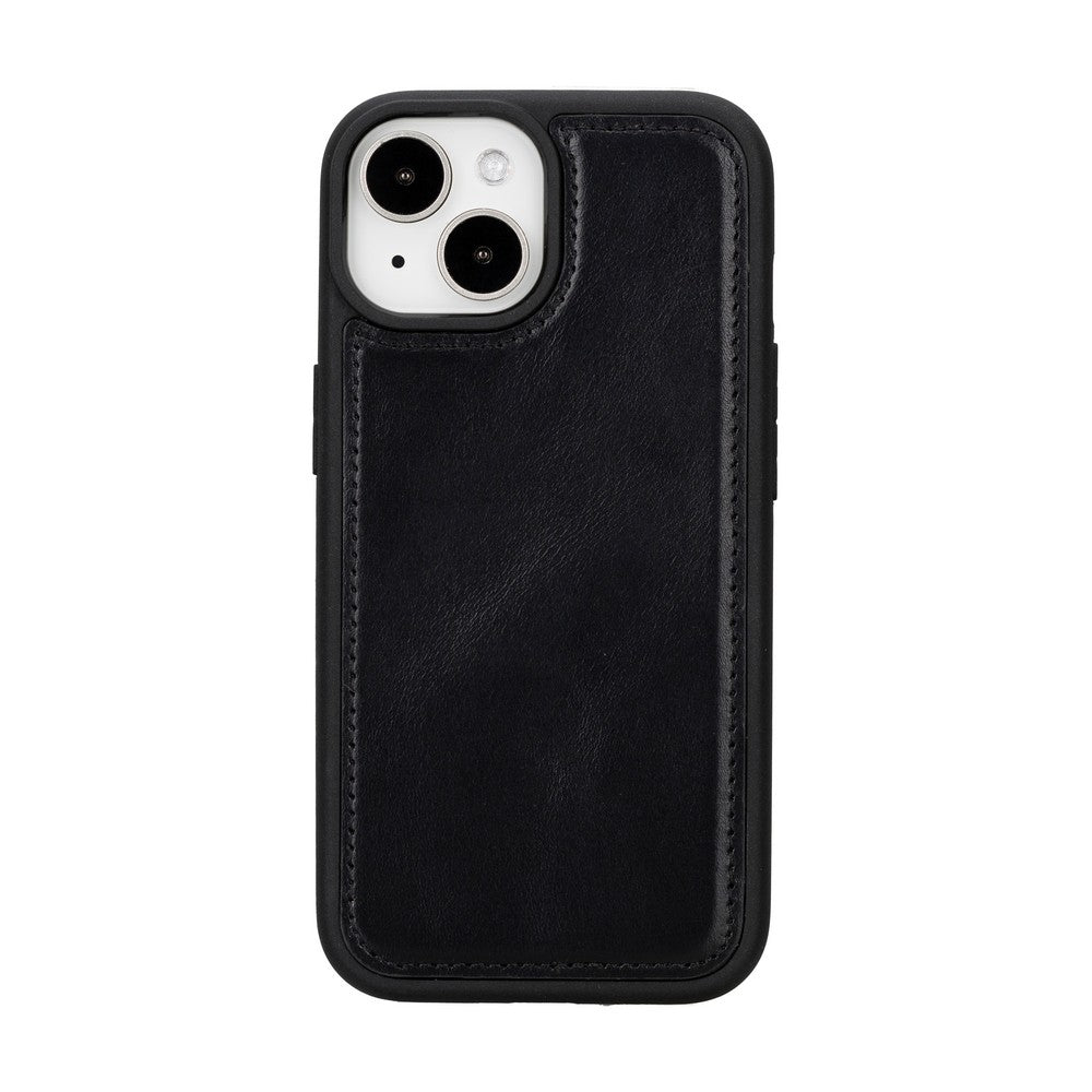 Apple iPhone 15 Compatible Leather Wallet Case