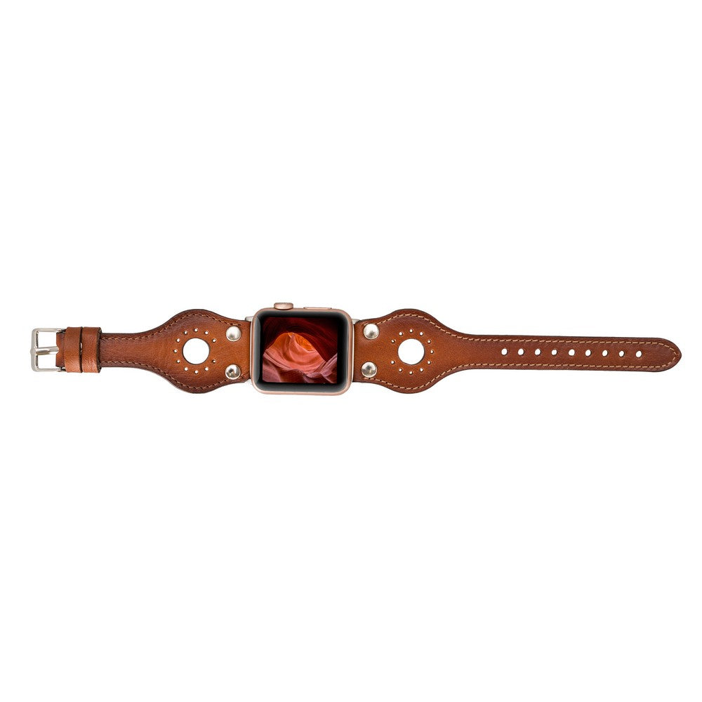 Apple Watch Compatible Leather Band Ronda ST RST2E