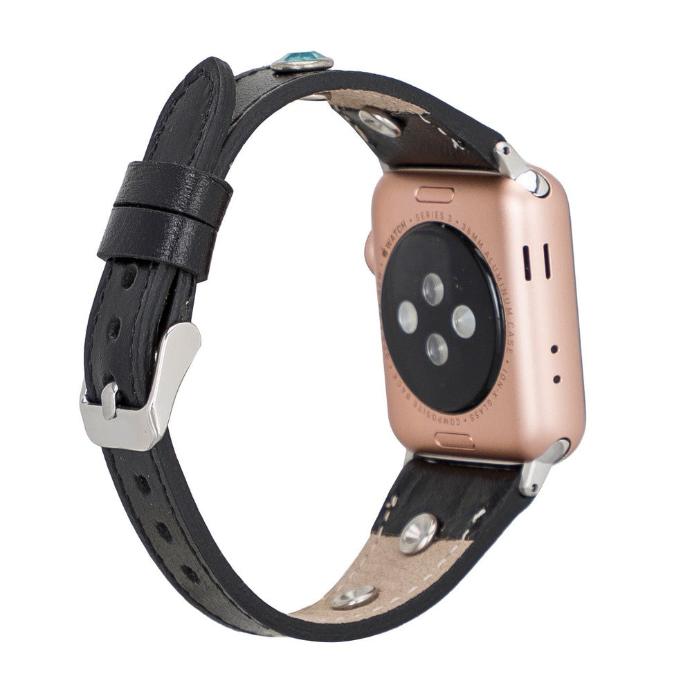 Apple Watch Compatible Leather Band Slim TR RST1