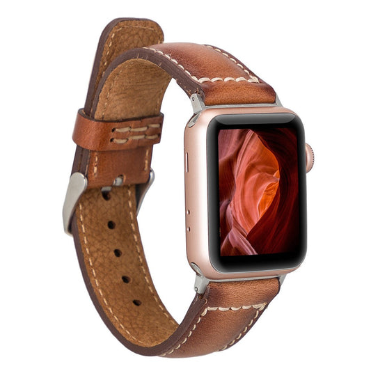 Apple Watch Compatible Leather Band Sen RST2EF