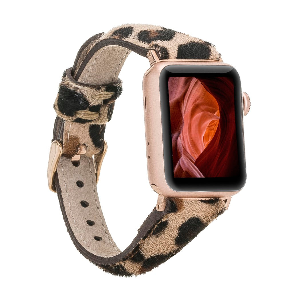 Apple Watch Compatible Leather Band Slim LE01N