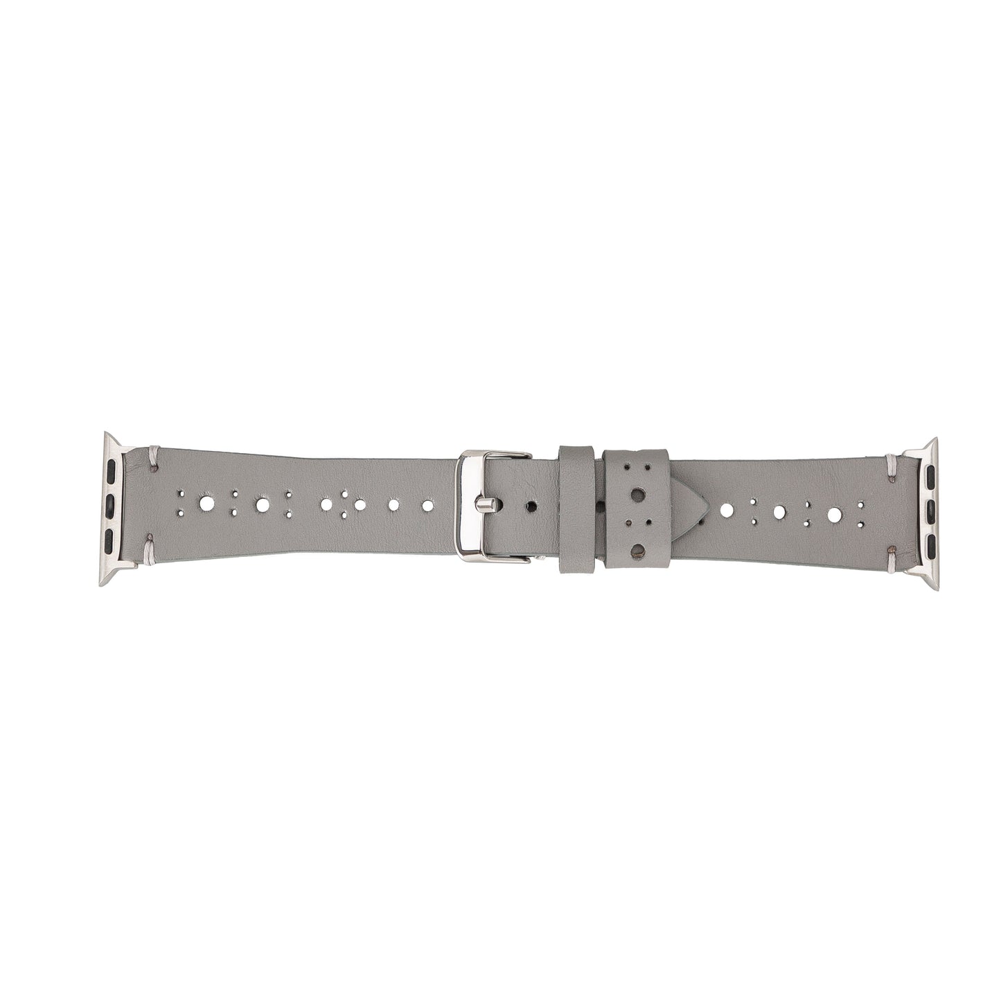 Apple Watch Compatible Leather Band RST9-BA8 Gray