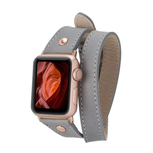 Apple Watch Compatible Leather Band Slim DT RGRST9