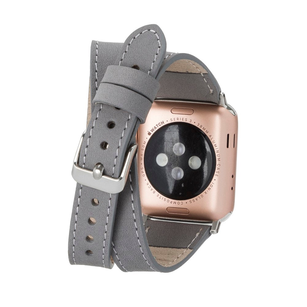 Apple Watch Compatible Leather Band Slim DTQUARST9