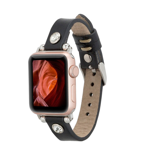 Apple Watch Compatible Leather Band Visby RST1