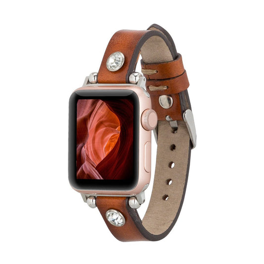 Apple Watch Compatible Leather Band Visby RST2EF