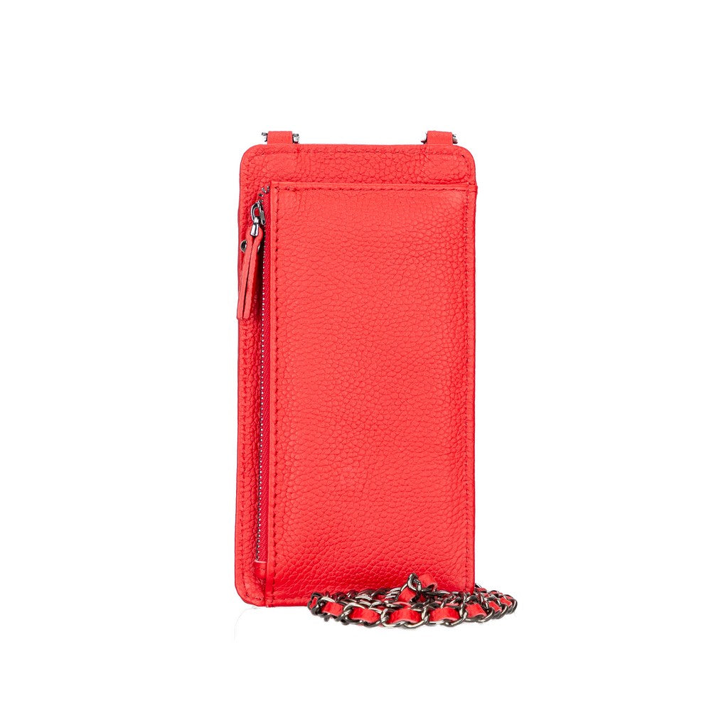 Avjin 6.9 inch Compatible Leather Case with Wallet Strap ERC2 Red