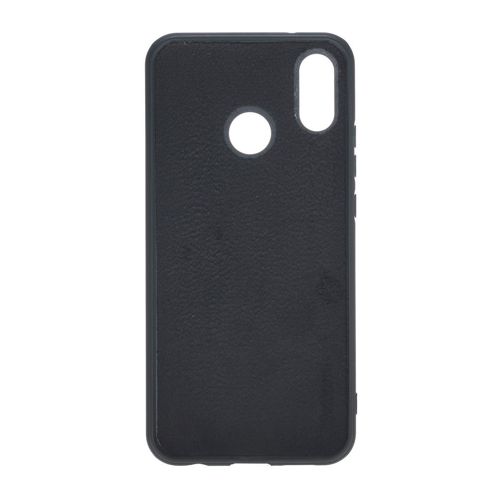 Huawei P20 Lite Compatible Leather Wallet Case Black