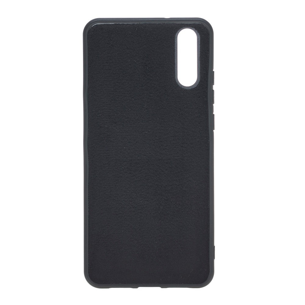 Huawei P20 Compatible Leather Wallet Case Black