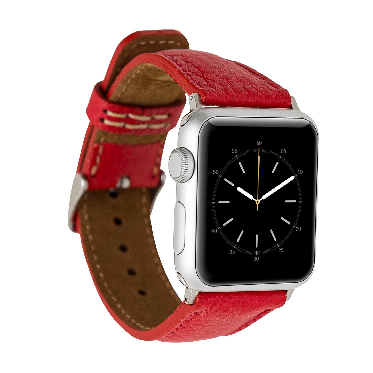 Apple Watch Compatible Leather Band ERC2 Red