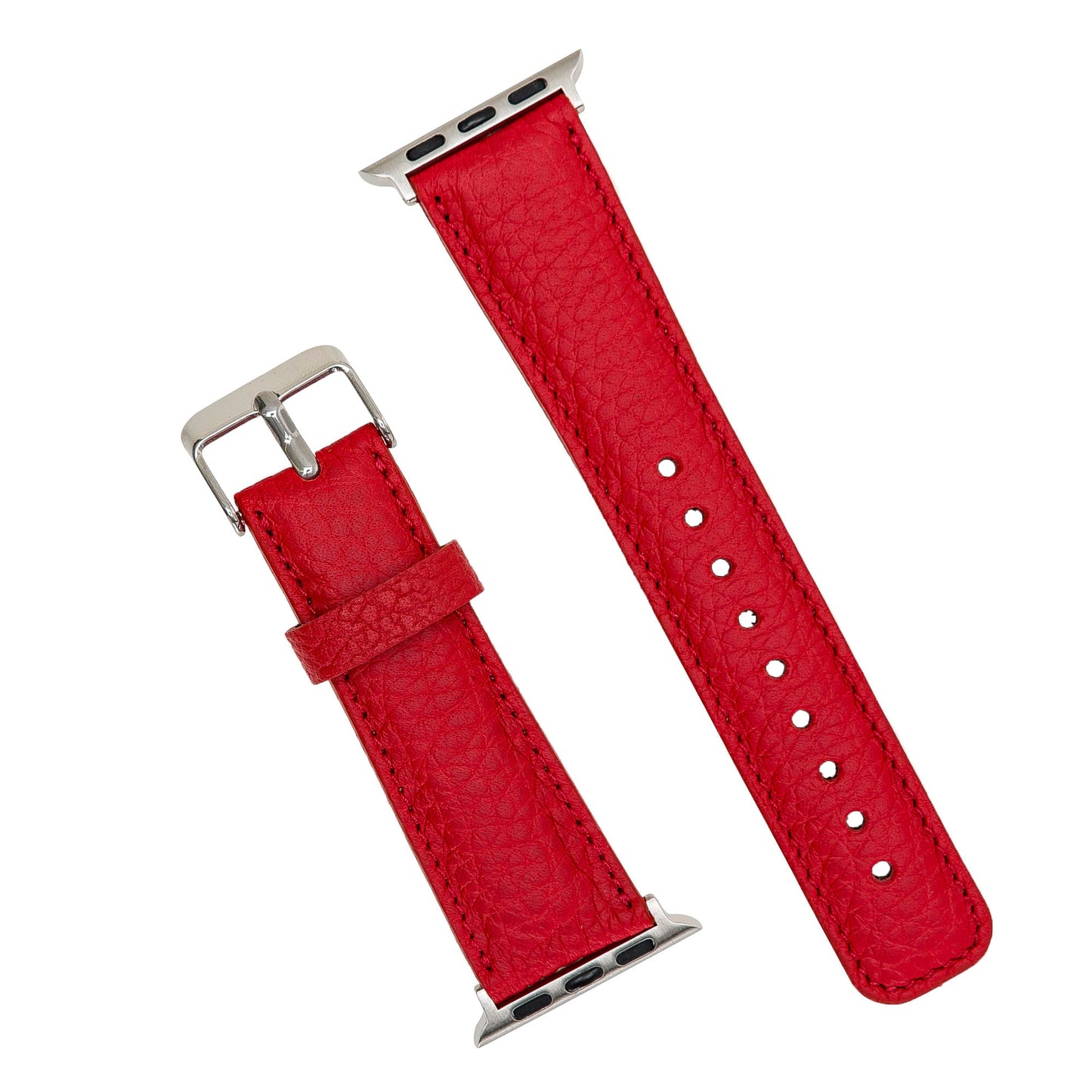 Apple Watch Compatible Leather Band ERC2 Red