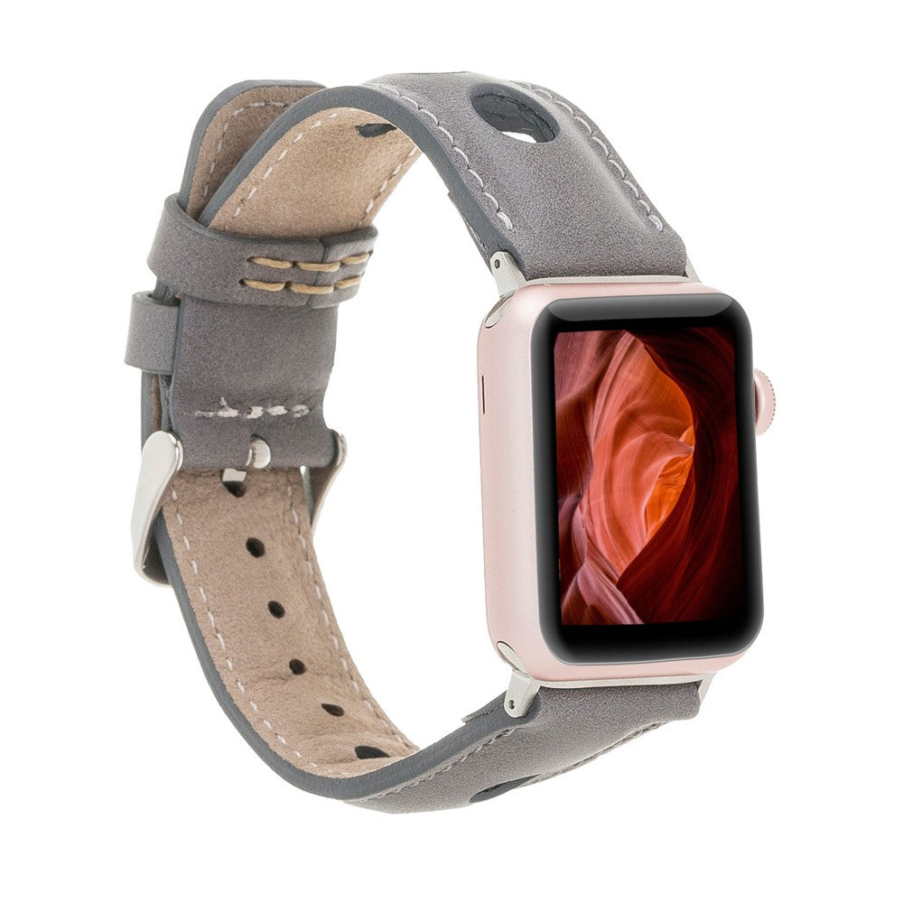 Apple Watch Compatible Leather Band Strap RST9